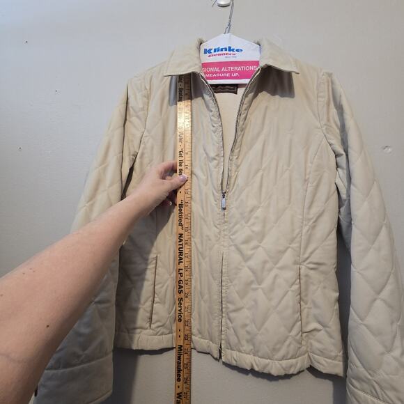 Loro Piana Womens Quilted Jacket Sz IT44 US 8 Italy Luxury Designer Old Money - Picture 7 of 16